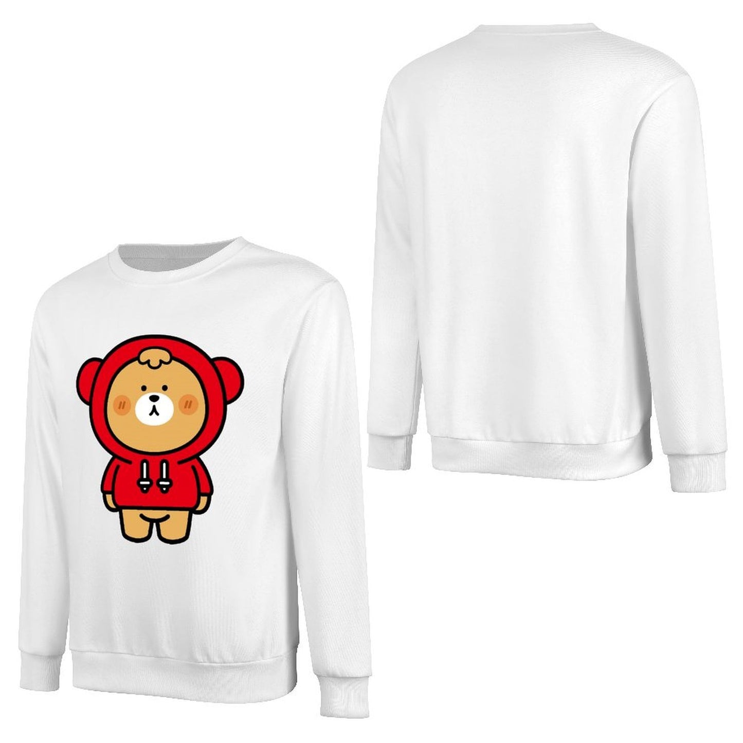 Front Patterned Long Sleeve TopEverydayWear Eco-Conscious