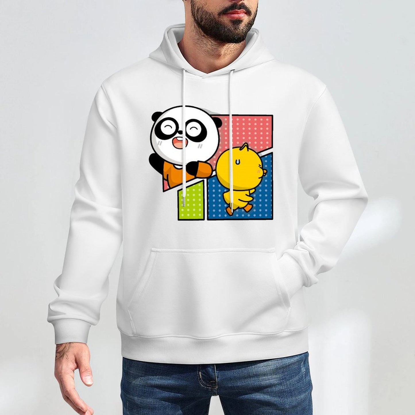 Print-Ready Retro Front Graphic Hoodies