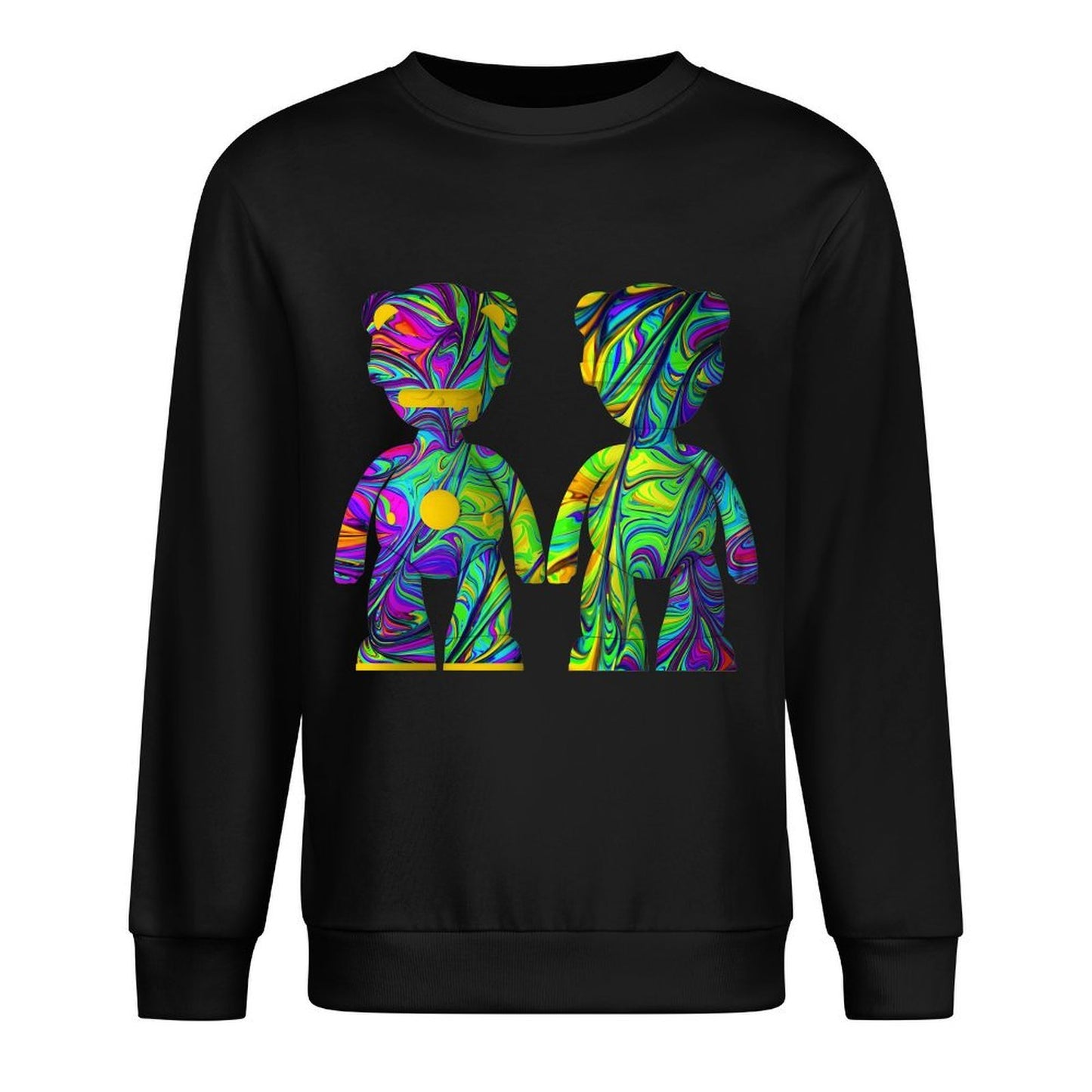 IPIB 250g Crew Neck Long Sleeve Sweatshirt Front GraphicCrew Neck Long Sleeve Sweatshirt6000088-4