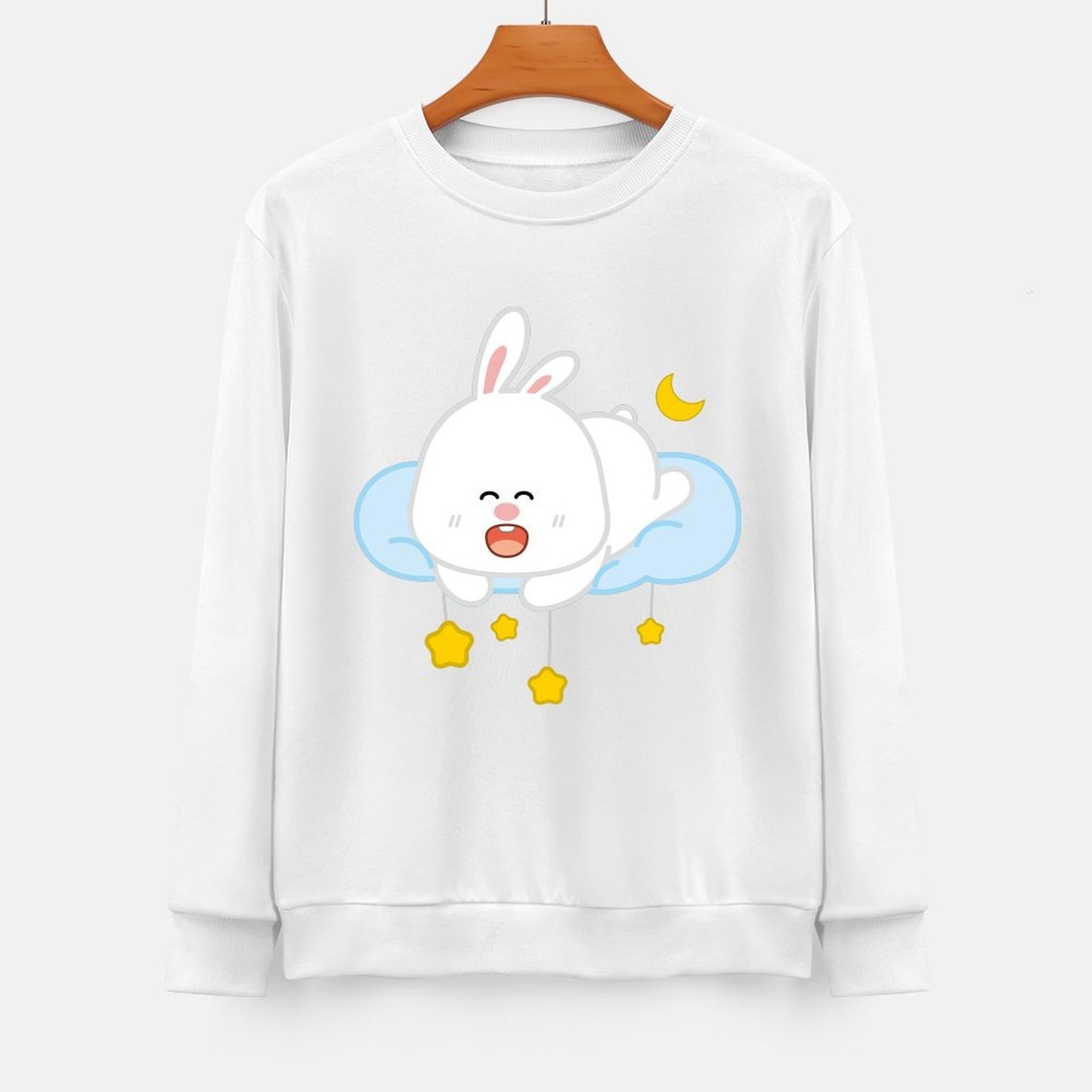 Front Patterned Long Sleeve TopDurable TrueStyle