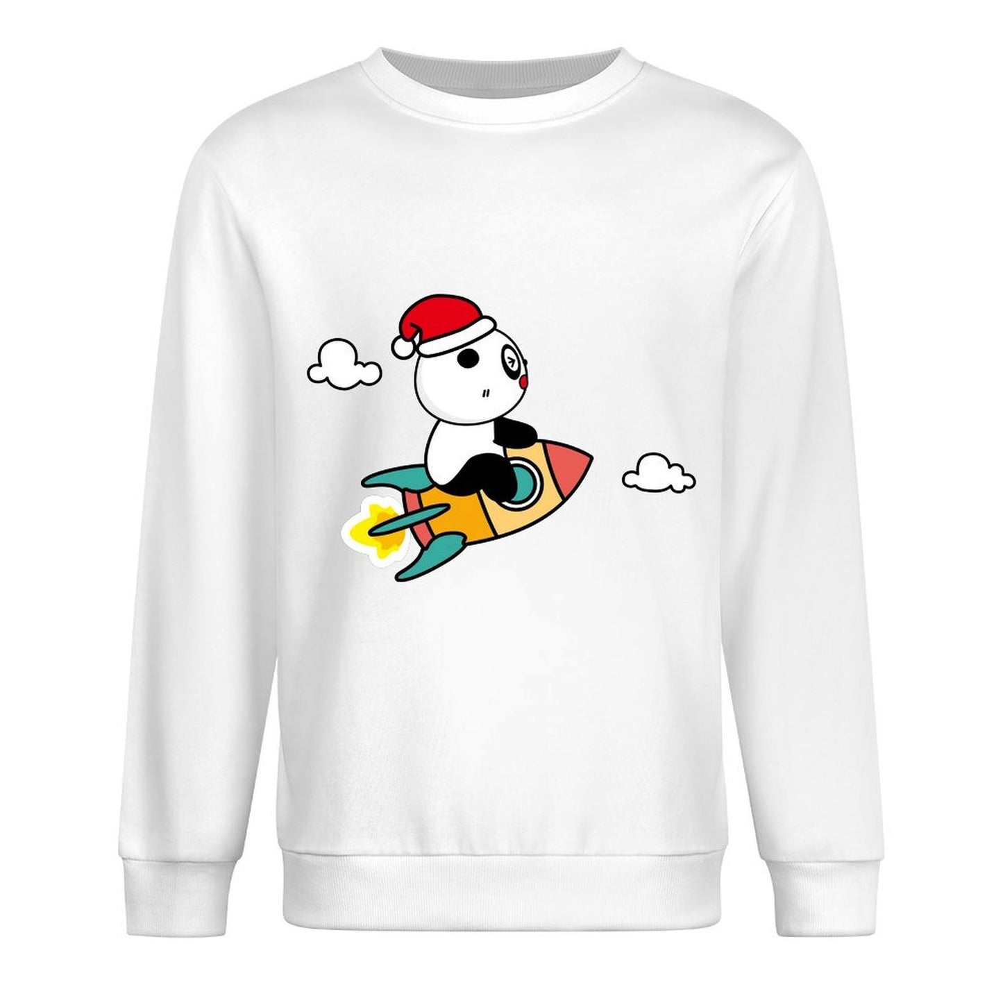 Front Patterned Long Sleeve TopSimple Breathable