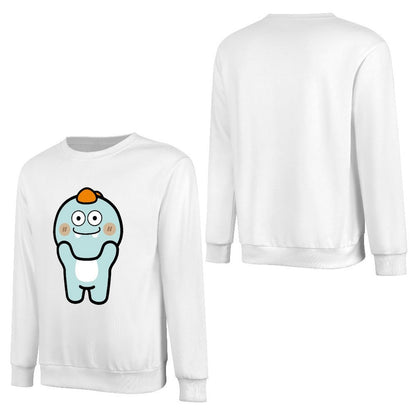 Front Patterned Long Sleeve TopStudio Tear-Resistant