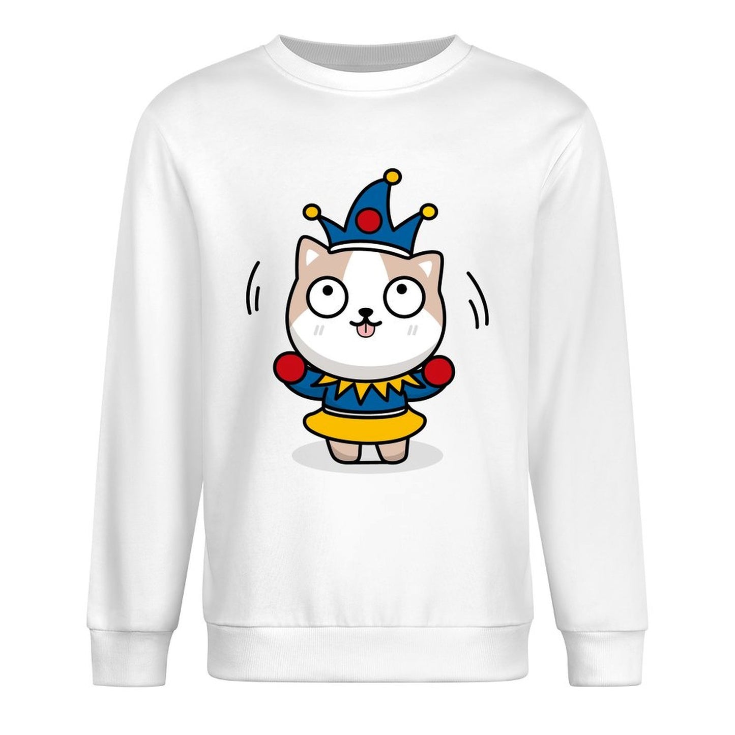 IPBR 250g Crew Neck Long Sleeve Sweatshirt Front GraphicCrew Neck Long Sleeve Sweatshirt4000114