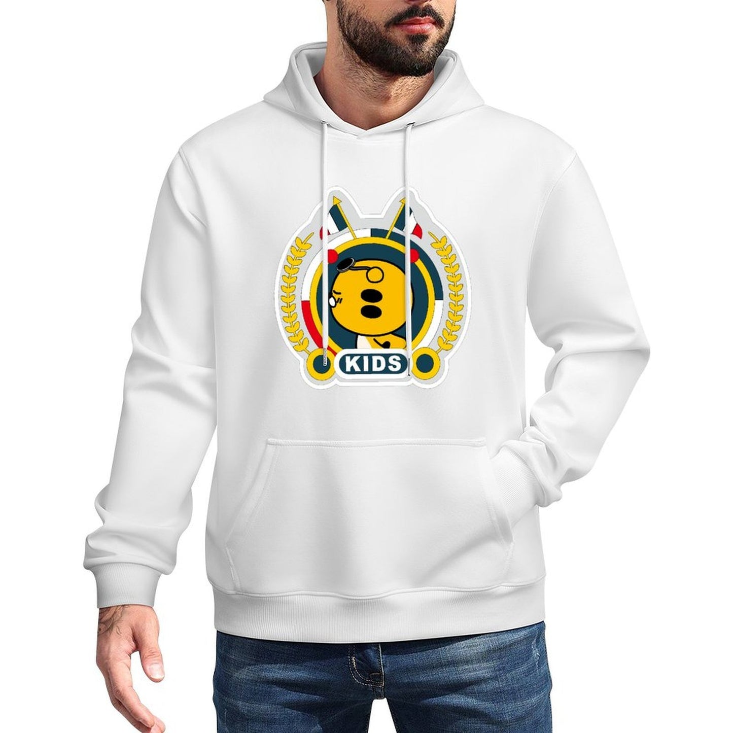 IPBR 250g Hooded Pocket Sweatshirt Front GraphicMen's Hooded  Sweatshirt4000695