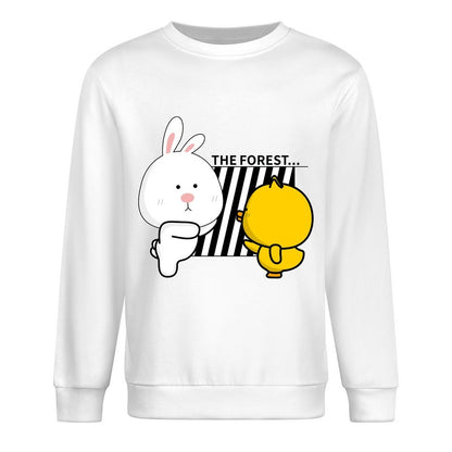 Front Patterned Long Sleeve TopRegularFit Eco / Sustainable