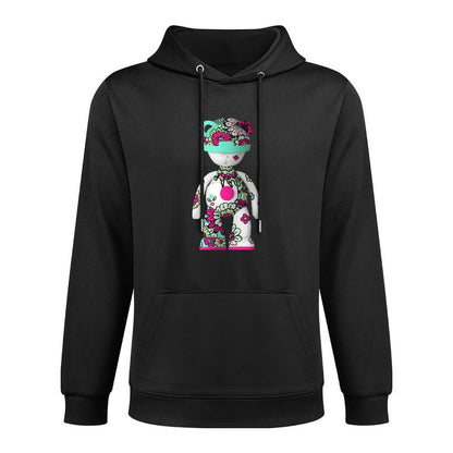 IPIB 250g Hooded Pocket Sweatshirt Front GraphicMen's Hooded  Sweatshirt6000103-2