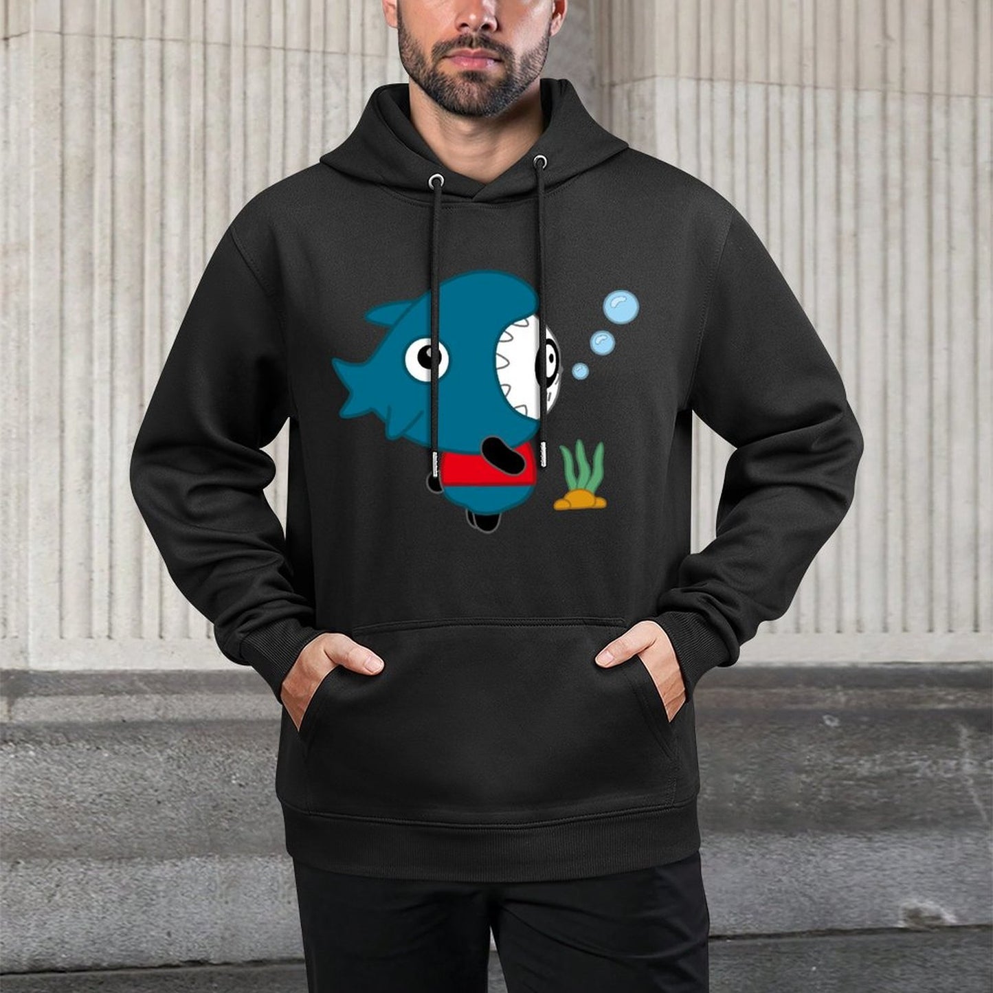 IPBR 250g Hooded Pocket Sweatshirt Front GraphicMen's Hooded  Sweatshirt4000795