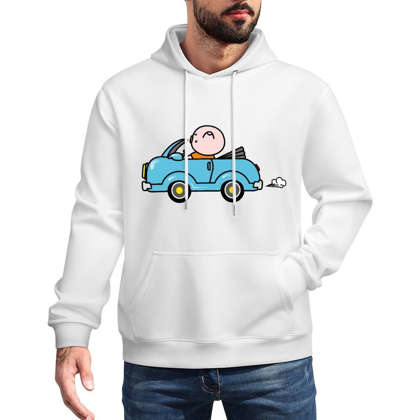 Front Graphic HoodiesClassicFit Natural