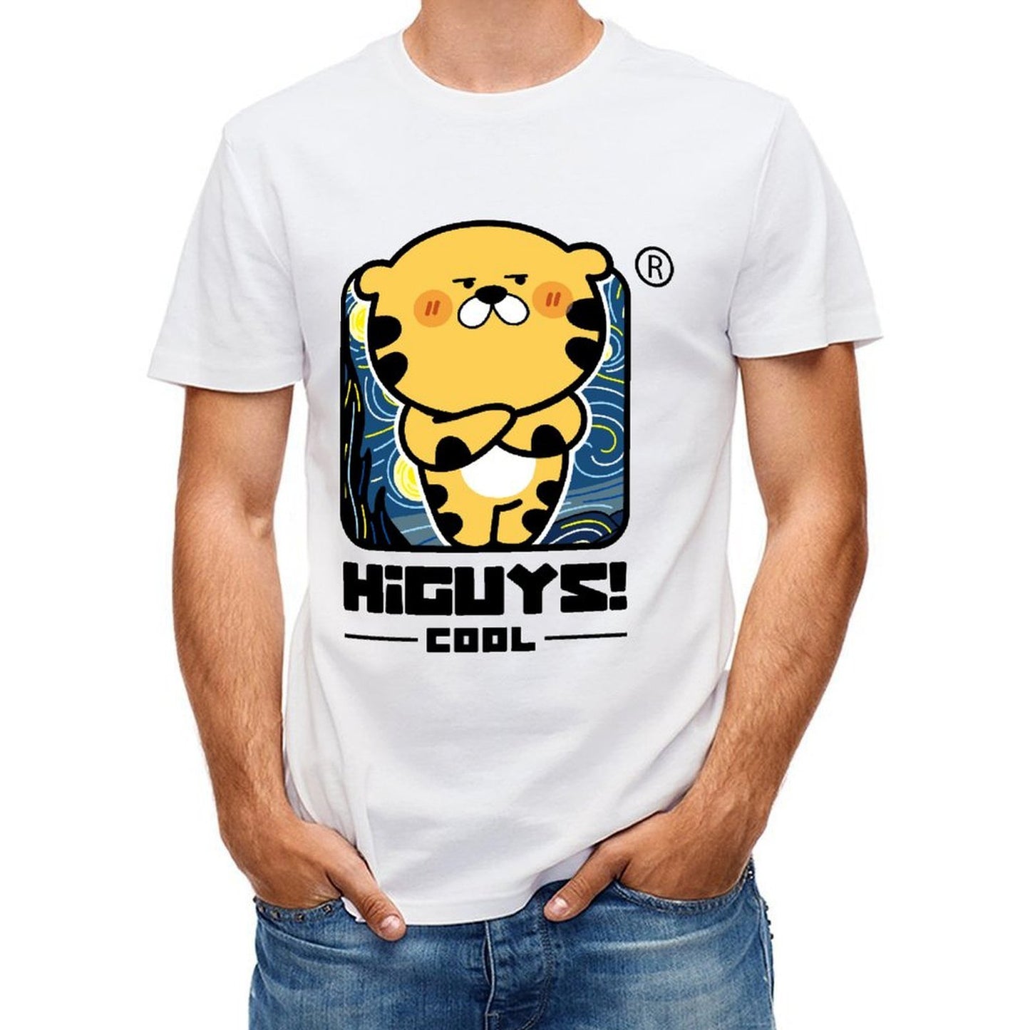 EasyWear Crewneck Front Graphic T-shirt