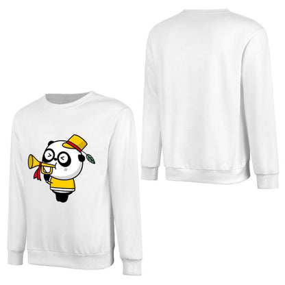 Front Patterned Long Sleeve TopSmoothWear TrueComfort