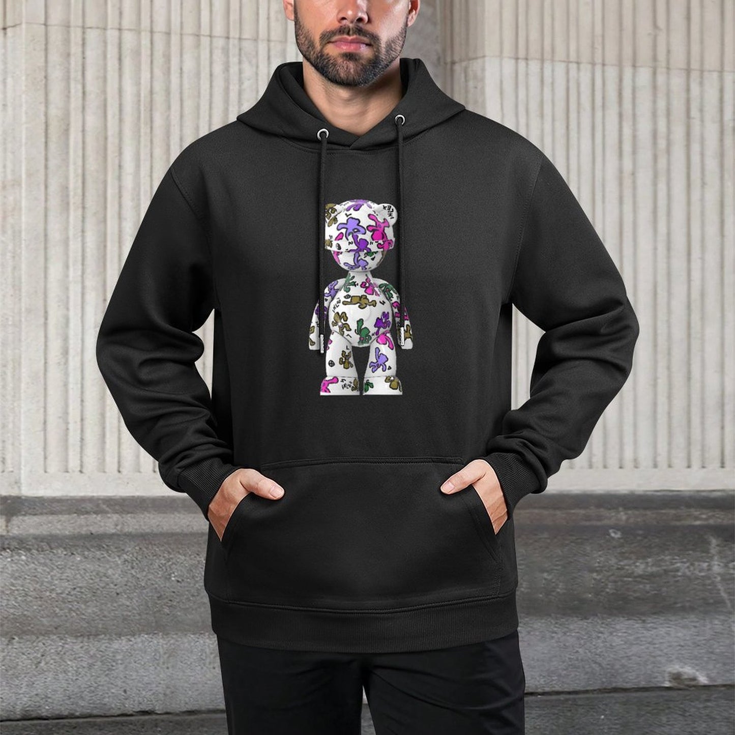 Hoodie Front PatternOn-Demand Seamless