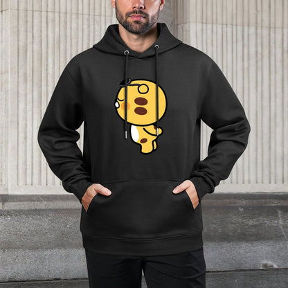 Retro Simple Front Graphic Hoodies