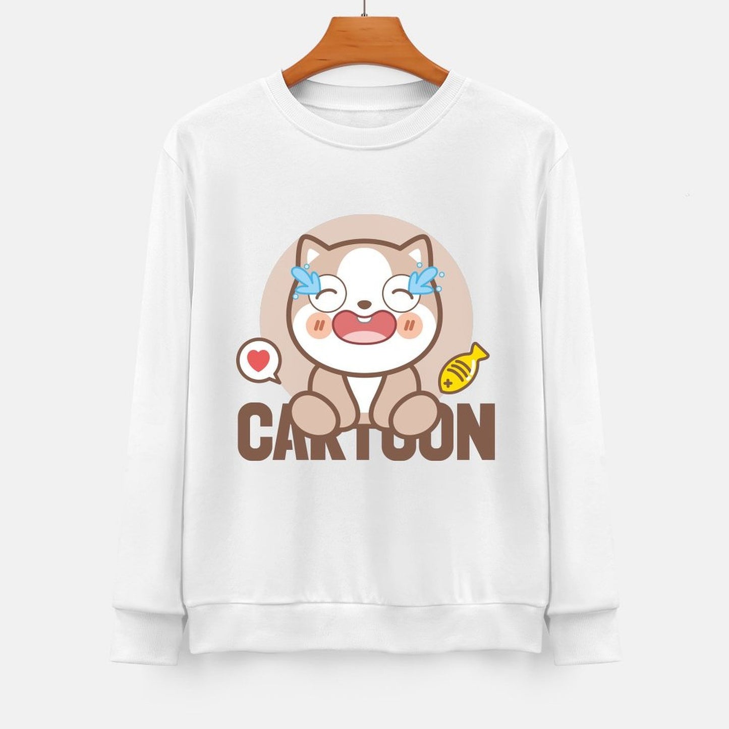 Front Patterned Long Sleeve TopCoreLine Active