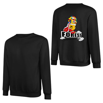 Crew Neck Long Sleeve Sweatshirt 4000610