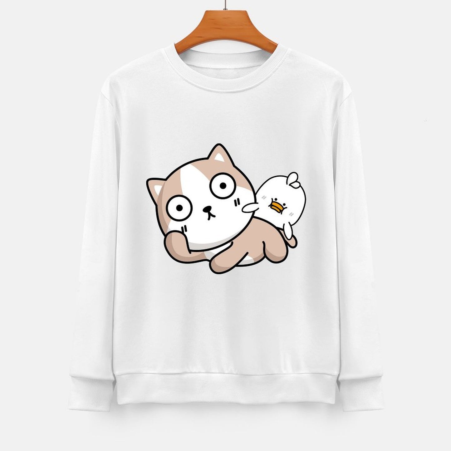 Front Patterned Long Sleeve TopSoftLine Premium