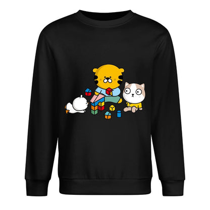 Front Patterned Long Sleeve TopStreetLine Heritage