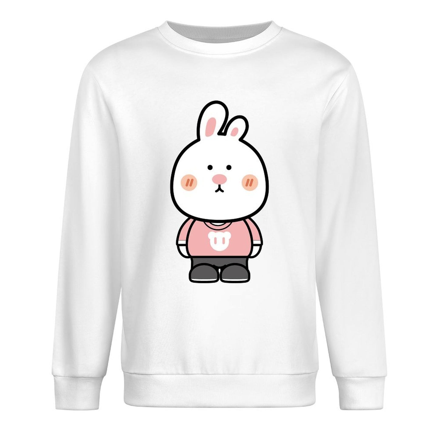 Front Patterned Long Sleeve TopRecycled Refined