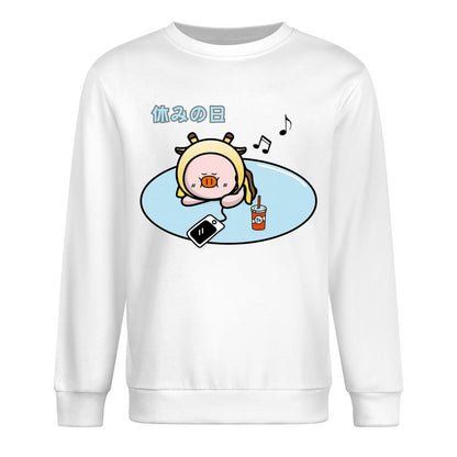 Front Patterned Long Sleeve TopStreet EverydayWear