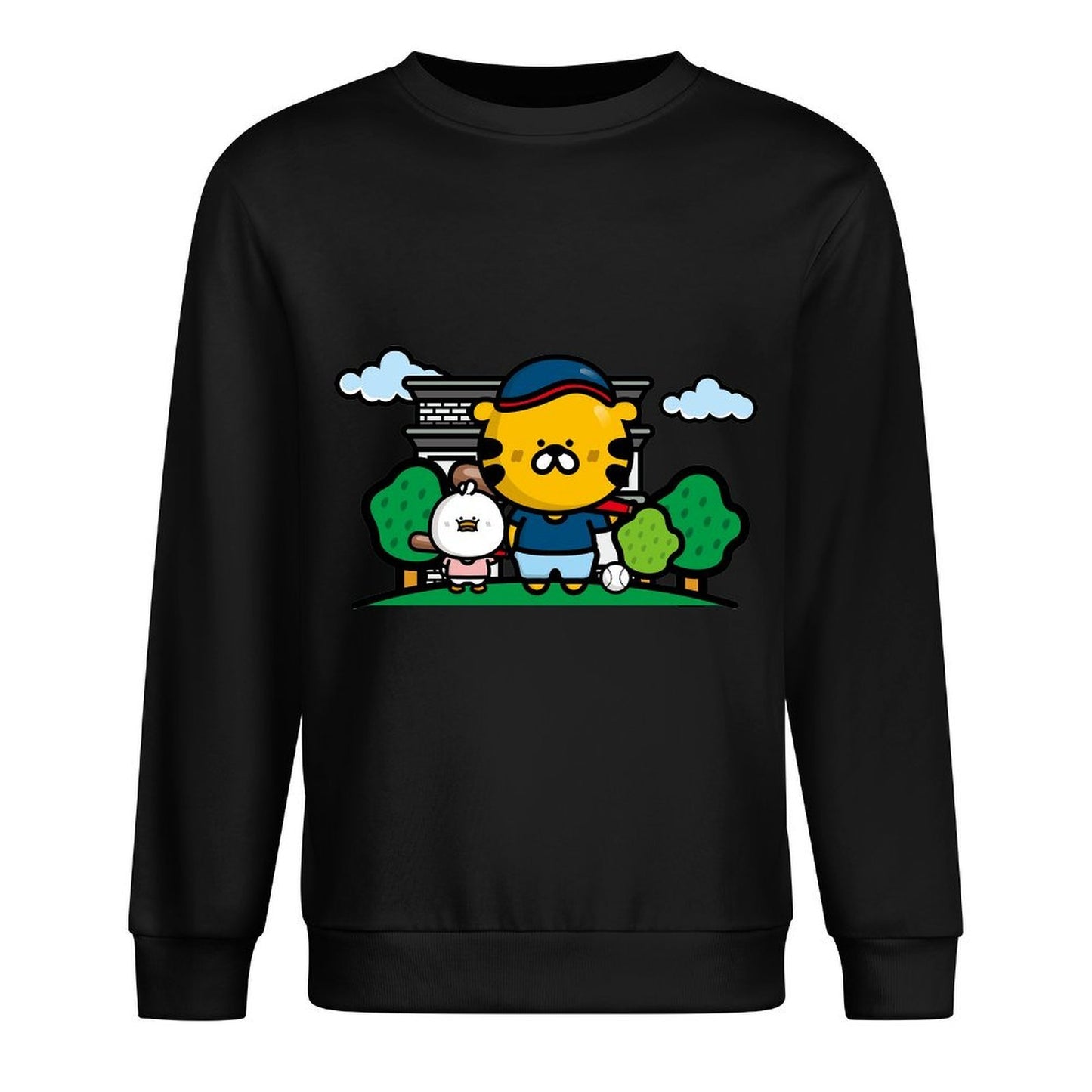 IPBR 250g Crew Neck Long Sleeve Sweatshirt Front GraphicCrew Neck Long Sleeve Sweatshirt4001221