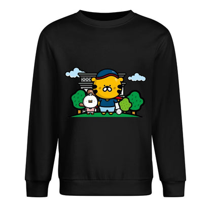 IPBR 250g Crew Neck Long Sleeve Sweatshirt Front GraphicCrew Neck Long Sleeve Sweatshirt4001221