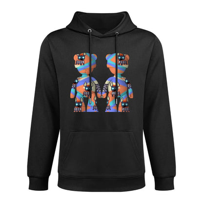 IPIB 250g Hooded Pocket Sweatshirt Front GraphicMen's Hooded  Sweatshirt6000078-6