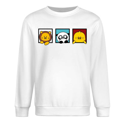 Front Patterned Long Sleeve TopLogo-Ready AllSeason