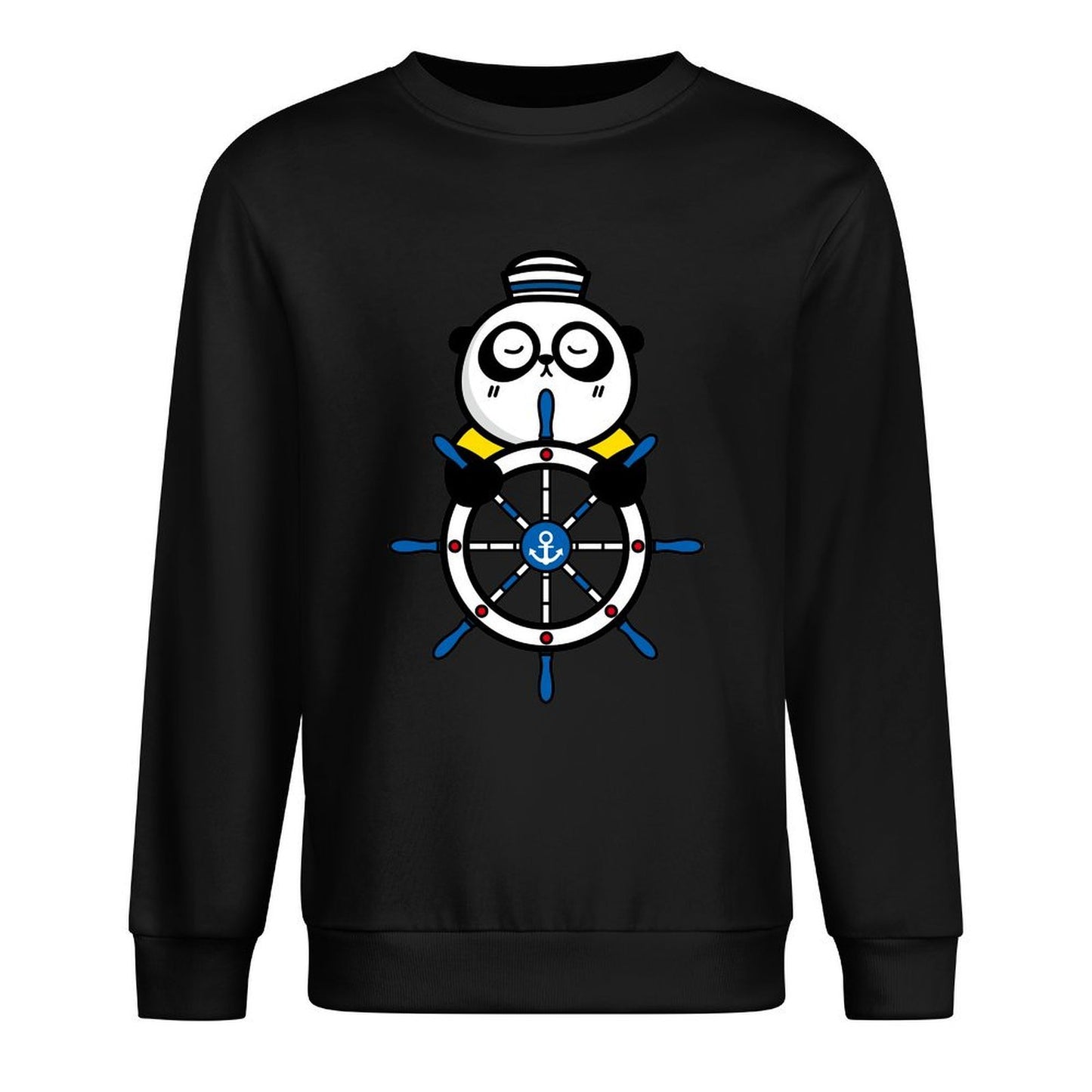 Front Patterned Long Sleeve TopClassicFit TrueFit