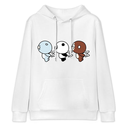 Front Graphic HoodiesPrinting Double-Stitched