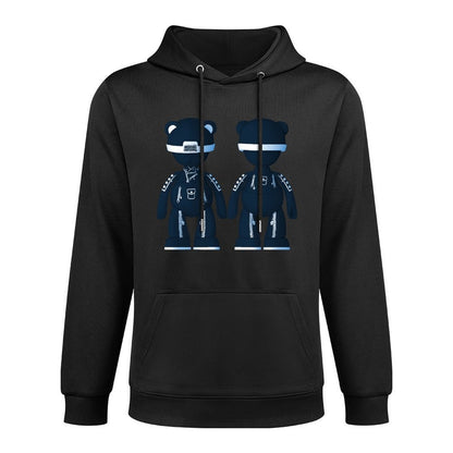 IPIB 250g Hooded Pocket Sweatshirt Front GraphicMen's Hooded  Sweatshirt6000093-2