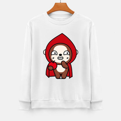 Front Patterned Long Sleeve TopActiveLine Batch-Printed