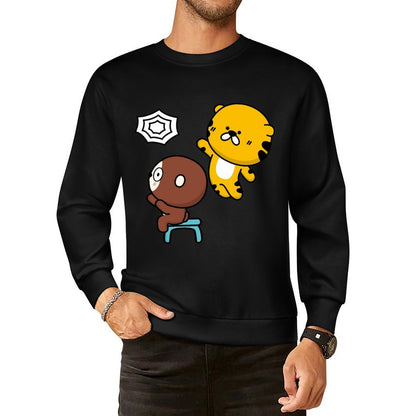 IPBR 250g Crew Neck Long Sleeve Sweatshirt Front GraphicCrew Neck Long Sleeve Sweatshirt4000840