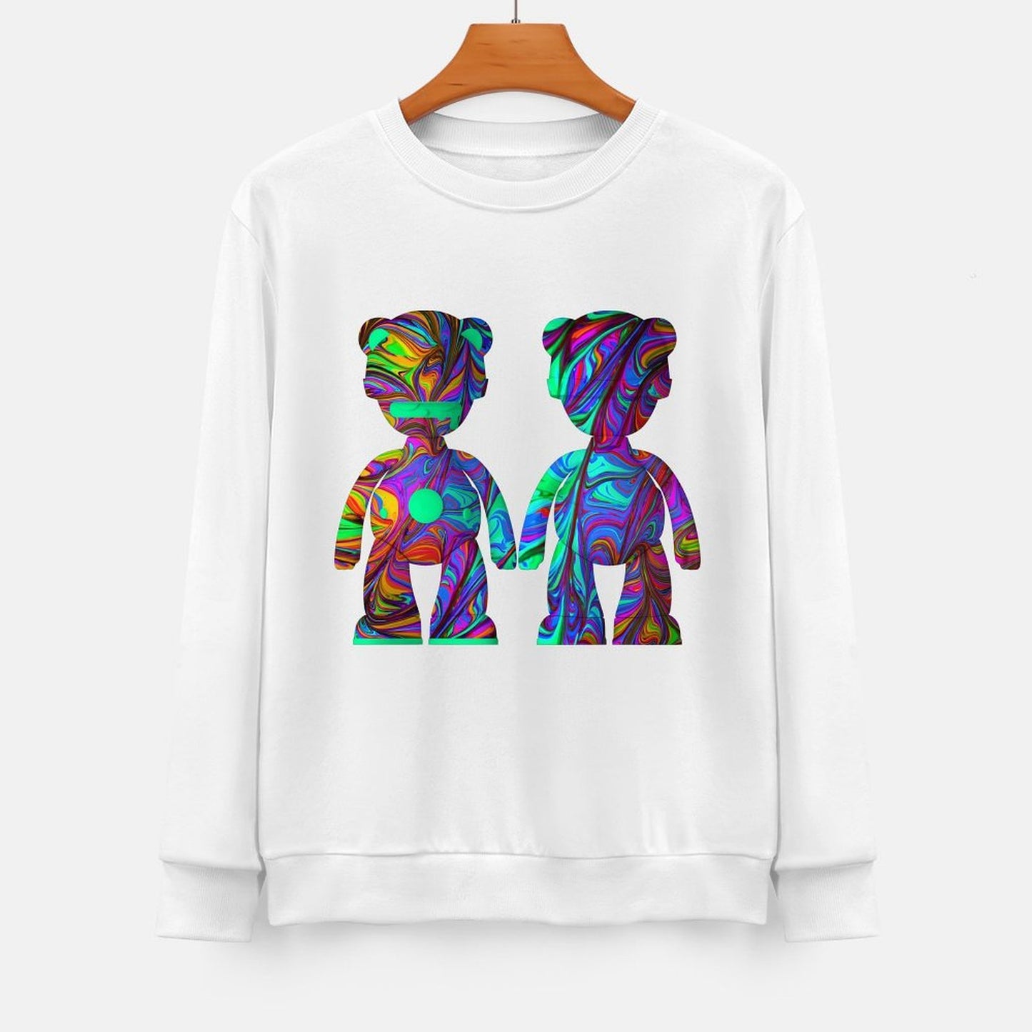 Long Sleeve With Front PatternLooseFit Neutral