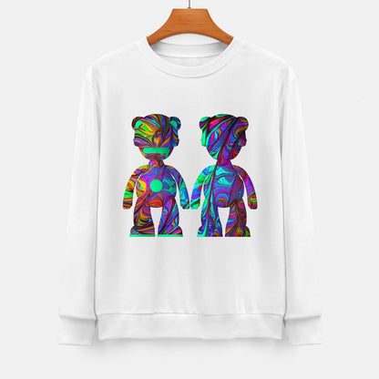 Long Sleeve With Front PatternLooseFit Neutral