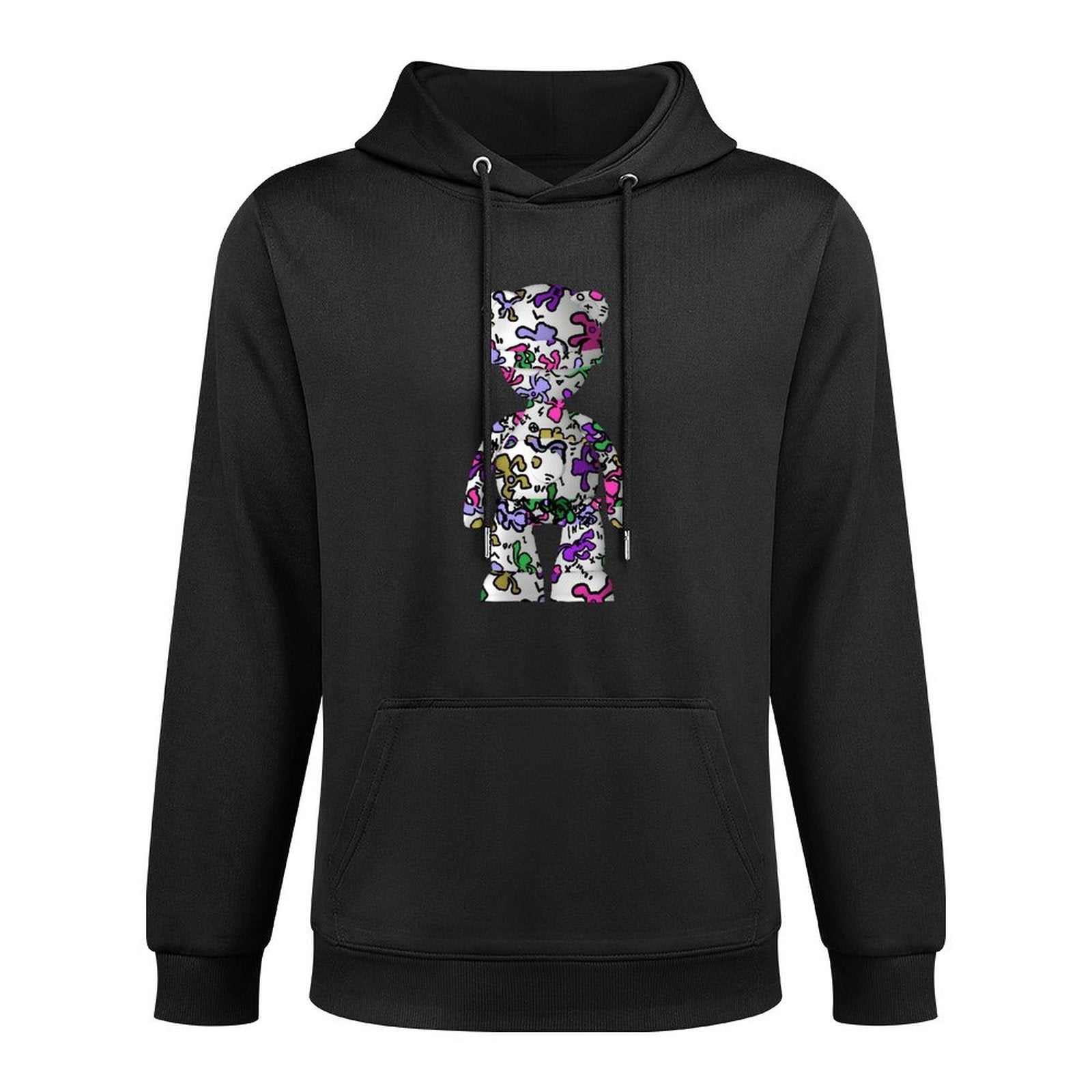 Hoodie Front PatternBatch-Printed Solid