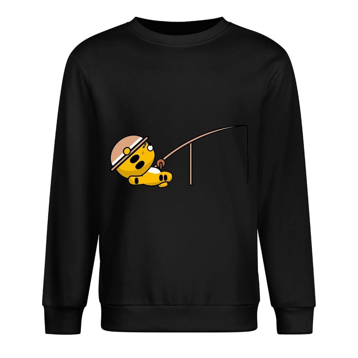 Front Patterned Long Sleeve Top100% Cotton Timeless