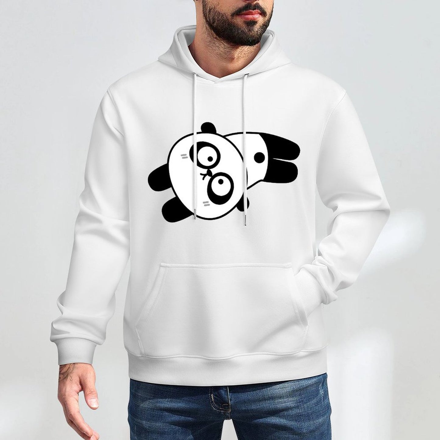 Front Graphic HoodiesPocket Tee Clean Edges