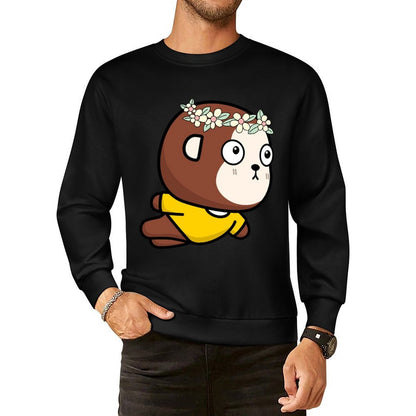 Front Patterned Long Sleeve TopClean 100% Cotton