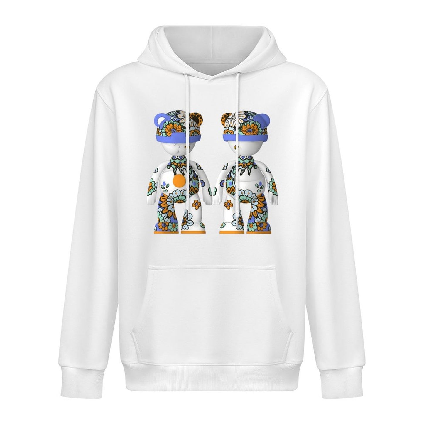 Hoodie Front PatternMoisture-Wicking Solid