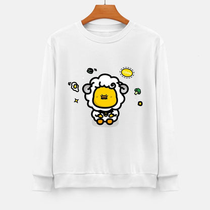 Front Patterned Long Sleeve TopEssential Premium Finish