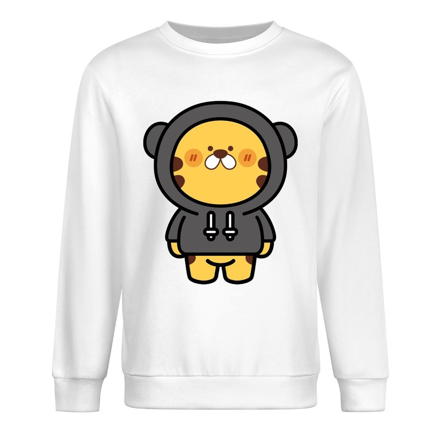 Front Patterned Long Sleeve TopEveryday Logo-Ready