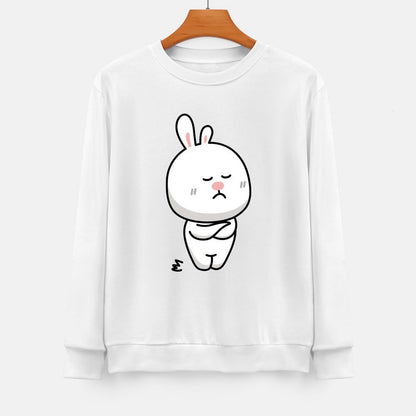 Front Patterned Long Sleeve TopPrinting Unisex