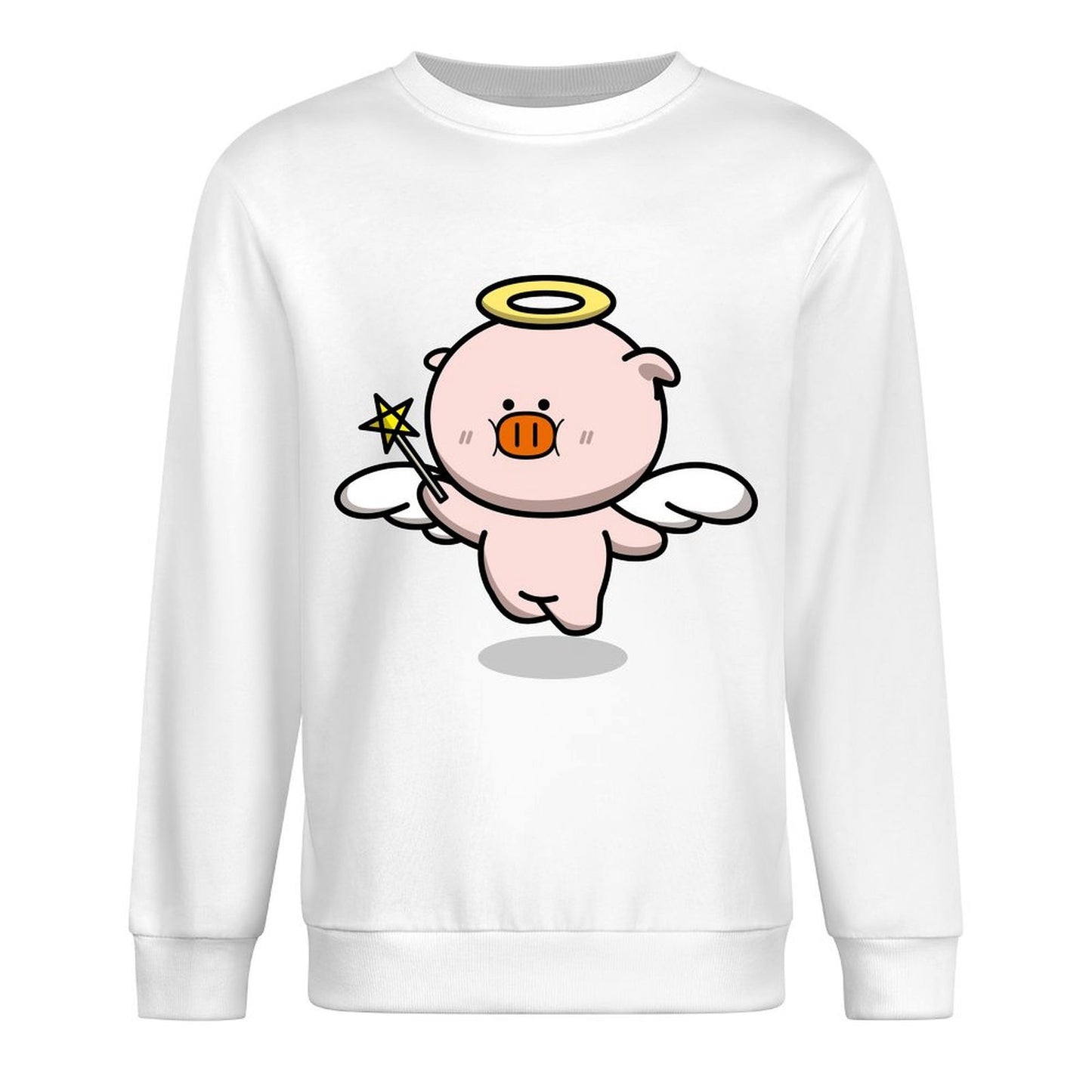 Front Patterned Long Sleeve TopAllSeason Neat