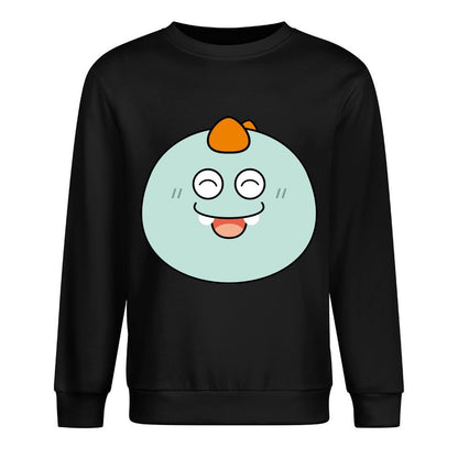 Front Patterned Long Sleeve TopLifestyleLine ComfortFit