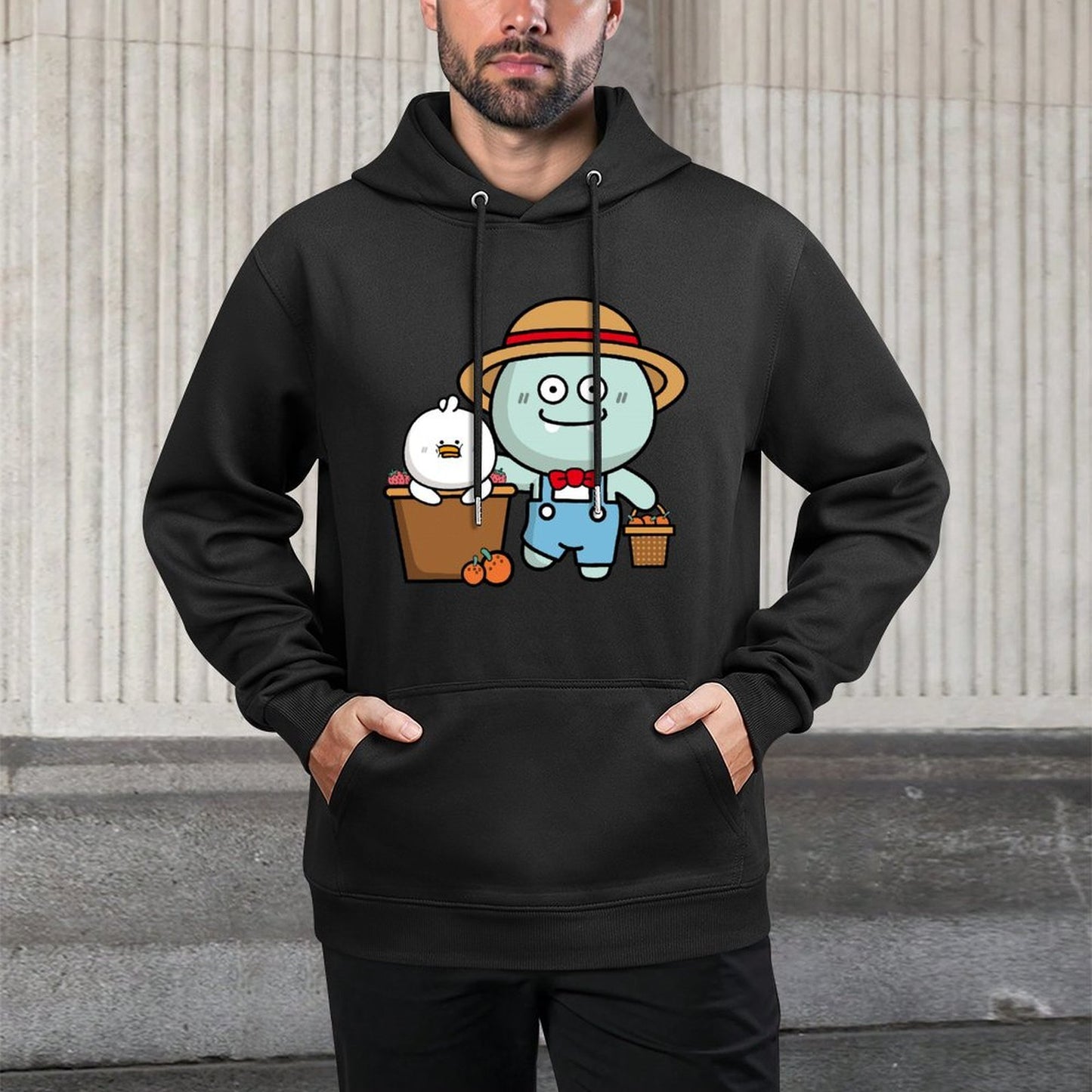 Front Graphic HoodiesEasyStyle Simple