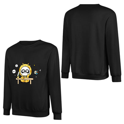 Front Patterned Long Sleeve TopRefined BasicSeries