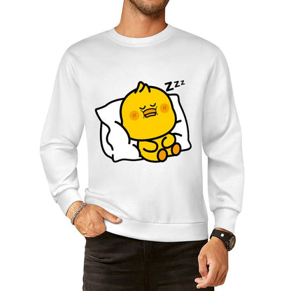 Front Patterned Long Sleeve TopEasyWear 100% Cotton