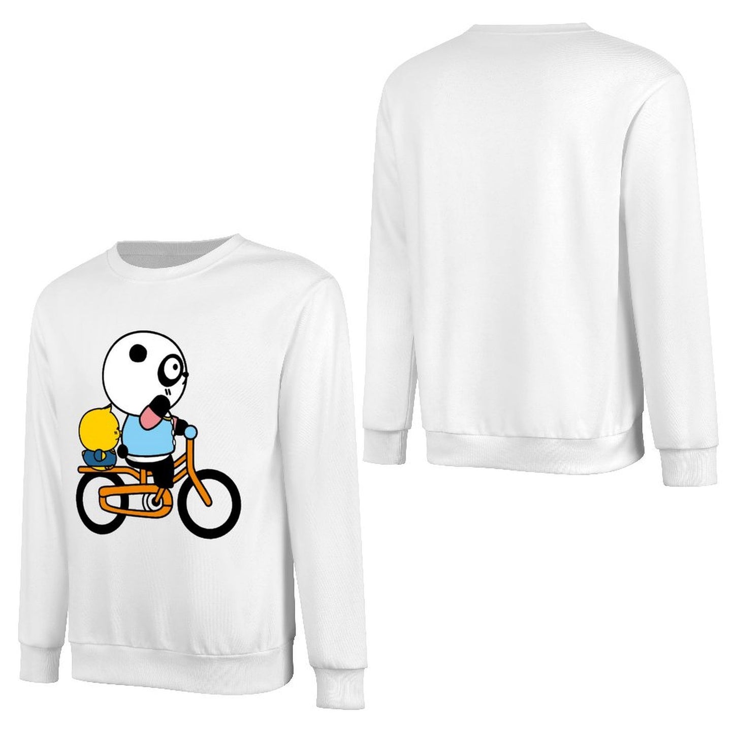 Front Patterned Long Sleeve TopMoisture-Wicking Wrinkle-Free