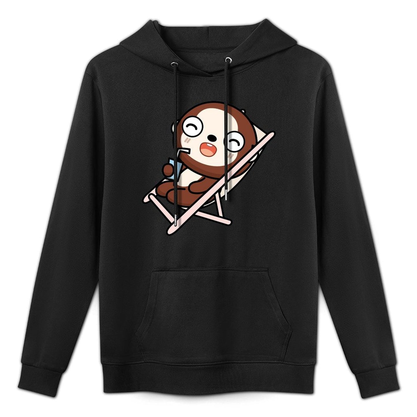 Shrink-Resistant Clean Edges Front Graphic Hoodies