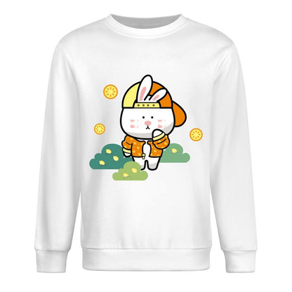 Front Patterned Long Sleeve TopOversized RegularFit