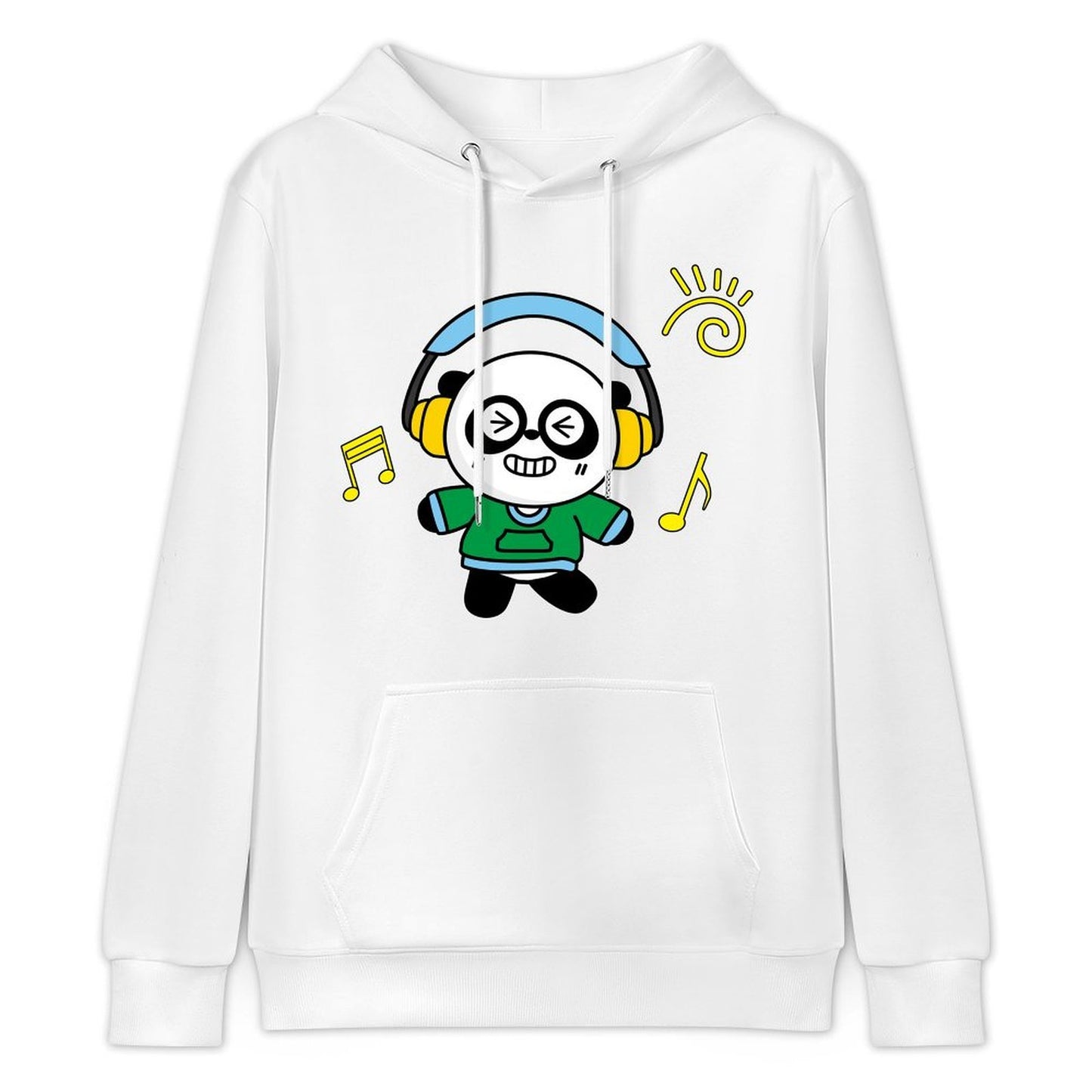 Heat-Transfer Refined Front Graphic Hoodies